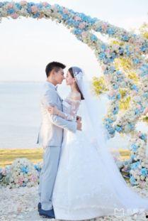 明星海岛婚礼,明星们的浪漫婚礼盛典